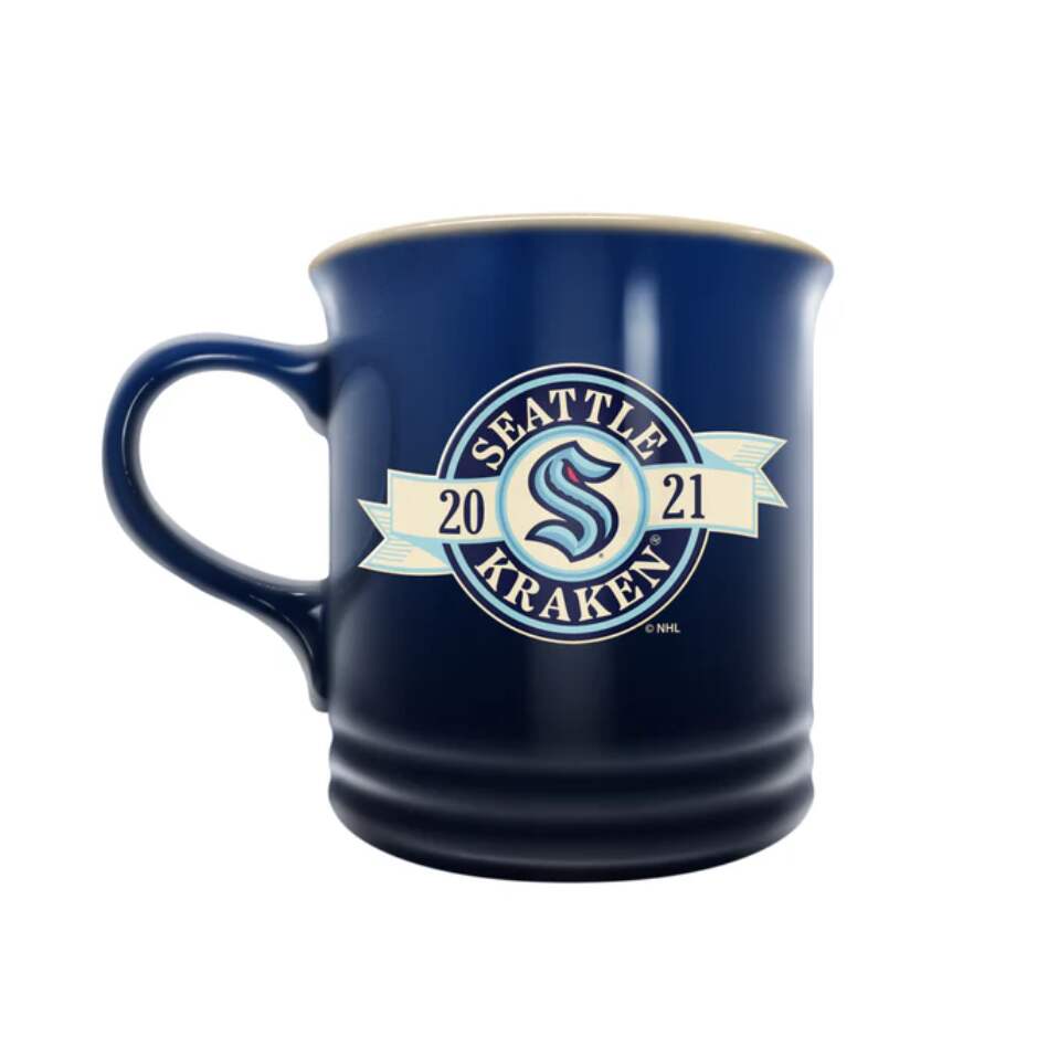 InGlasCo Hrnek NHL 14 OZ Banner Design, Seattle Kraken