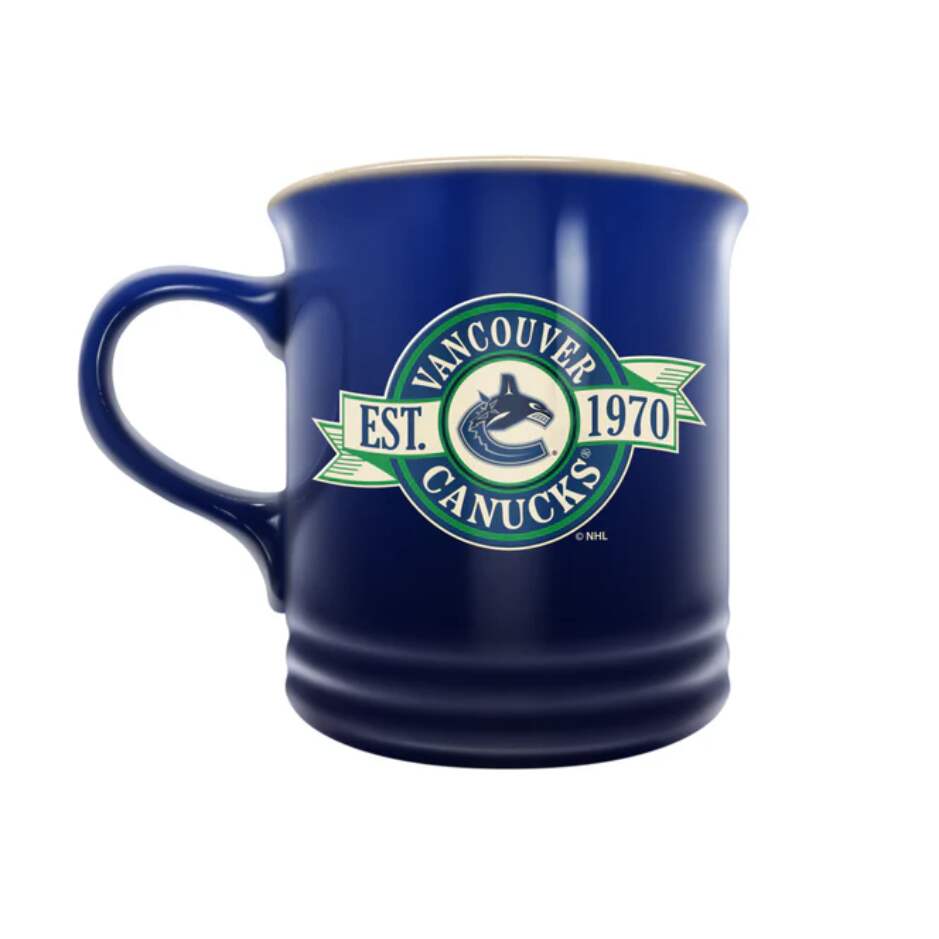 InGlasCo Hrnek NHL 14 OZ Banner Design, Vancouver Canucks