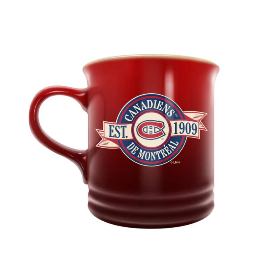 InGlasCo Hrnek NHL 14 OZ Banner Design, Montreal Canadiens