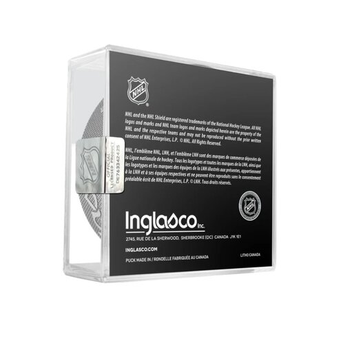 Fanouškovský puk NHL 25th Anniversary Game HS Cube (1ks)