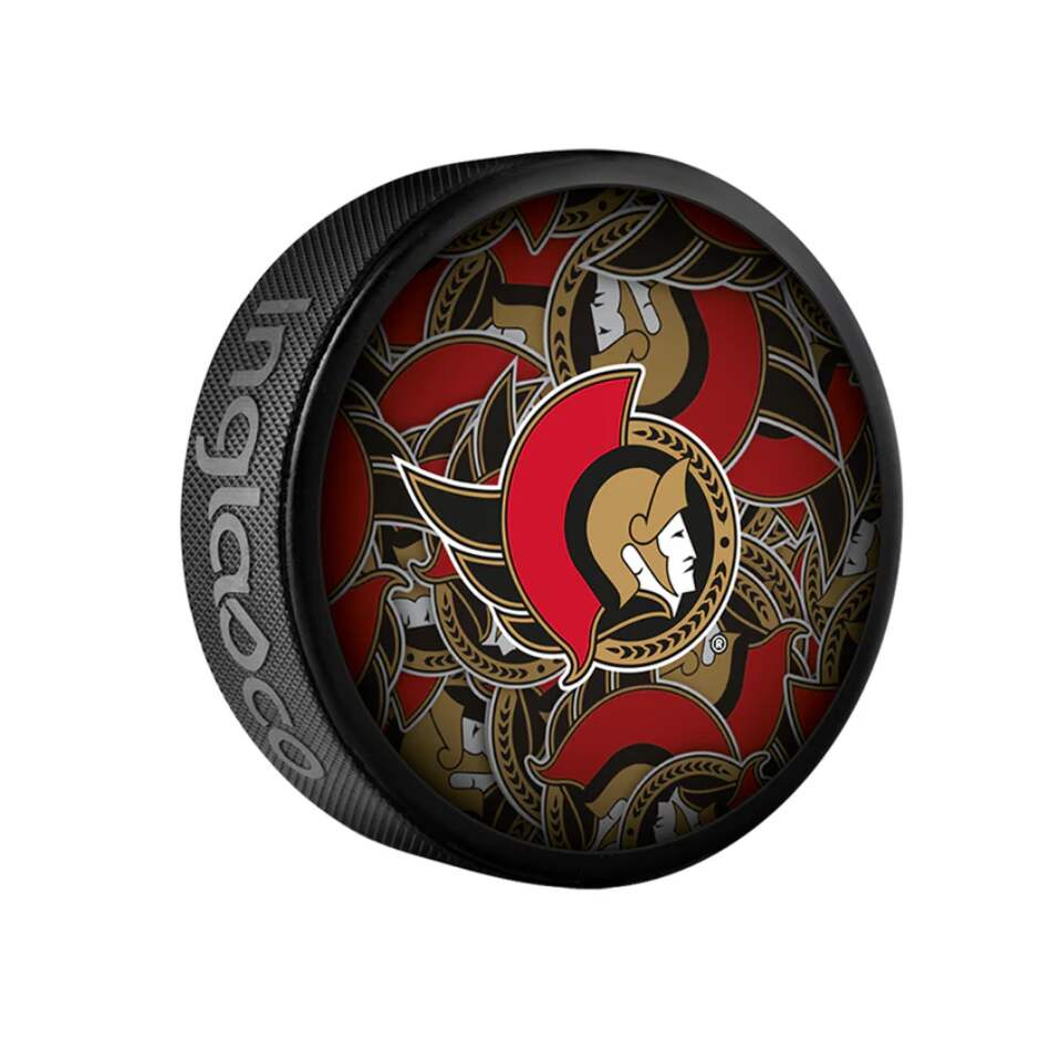 InGlasCo Fanouškovský puk NHL Clone Blister (1ks), Ottawa Senators