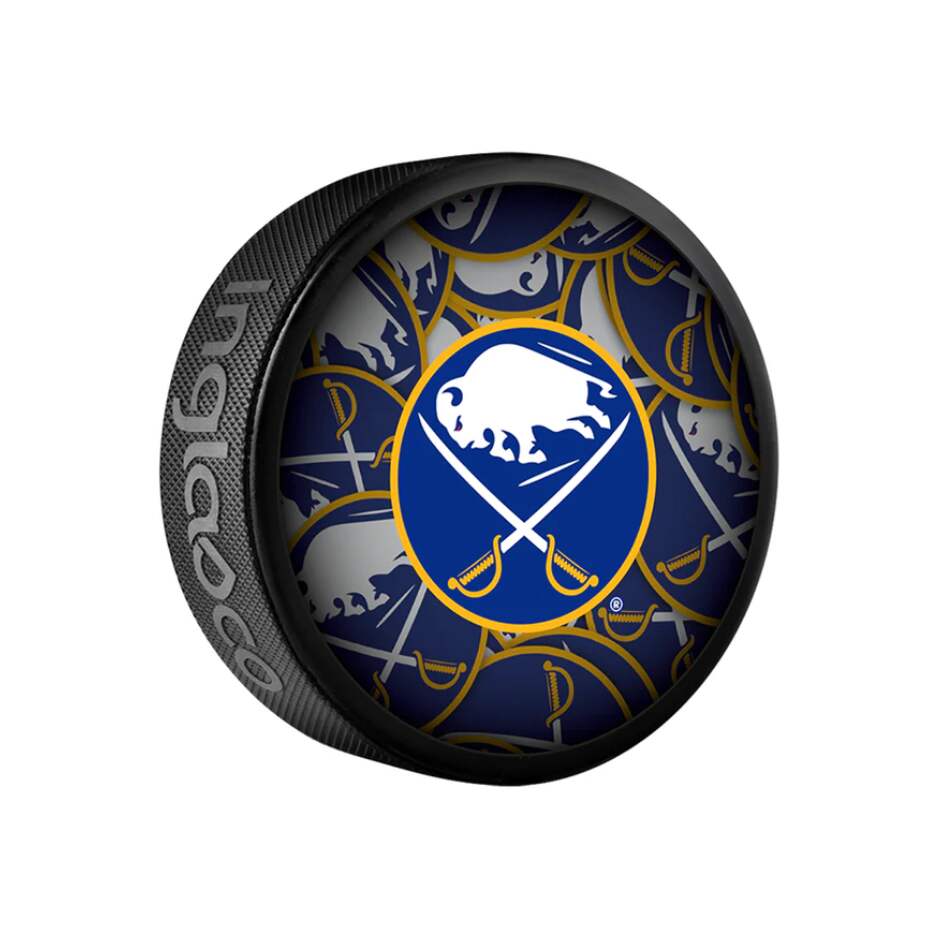 InGlasCo Fanouškovský puk NHL Clone Blister (1ks), Buffalo Sabres