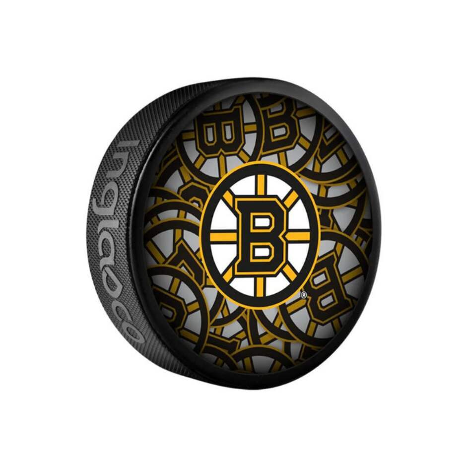 InGlasCo Fanouškovský puk NHL Clone Blister (1ks), Boston Bruins