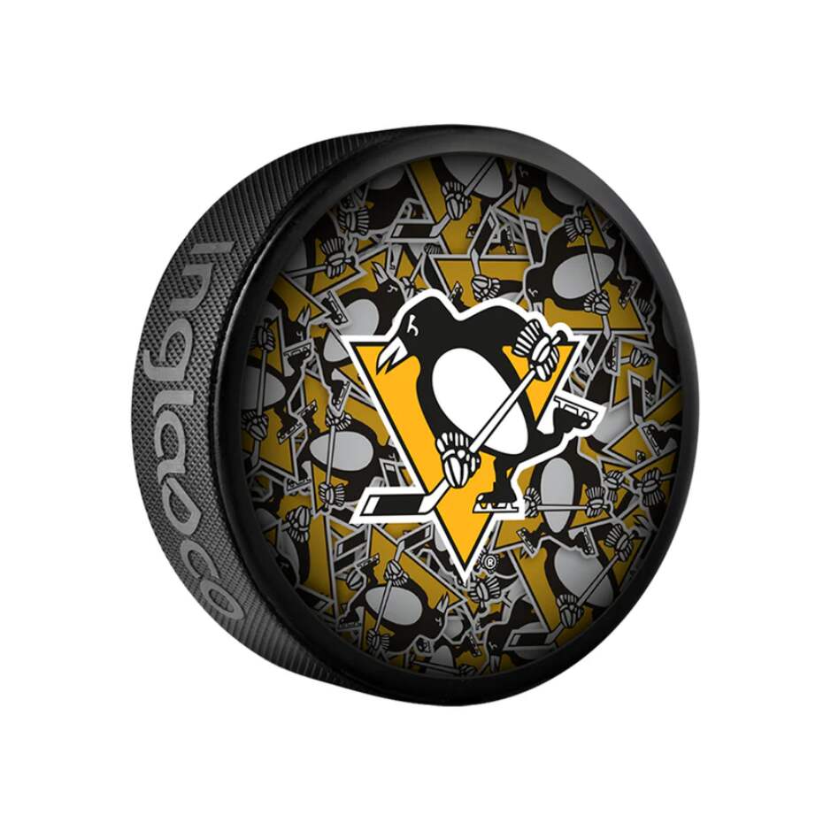 InGlasCo Fanouškovský puk NHL Clone Blister (1ks), Pittsburgh Penguins