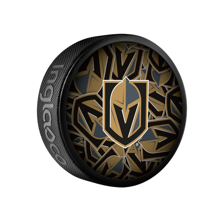 InGlasCo Fanouškovský puk NHL Clone Blister (1ks), Vegas Golden Knights