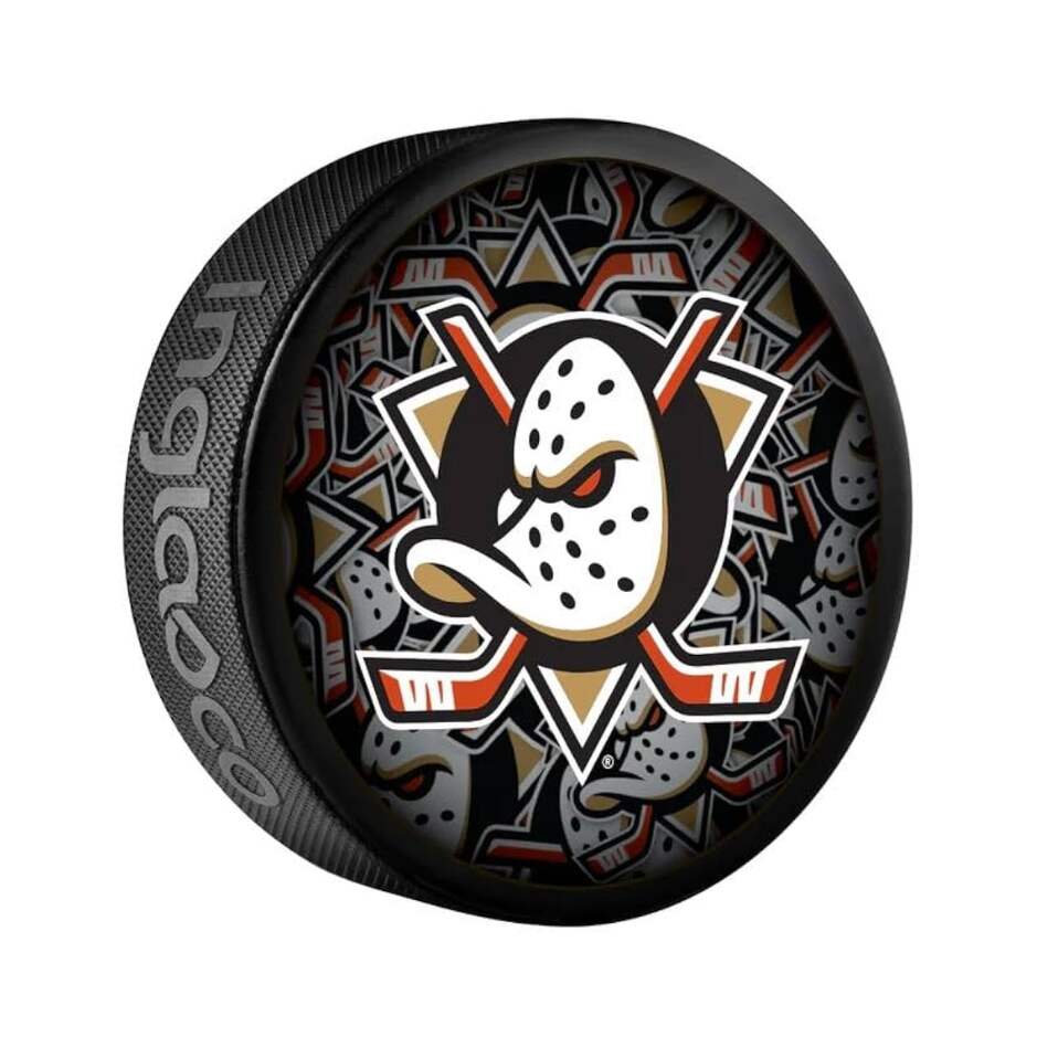 InGlasCo Fanouškovský puk NHL Clone Blister (1ks), Anaheim Ducks