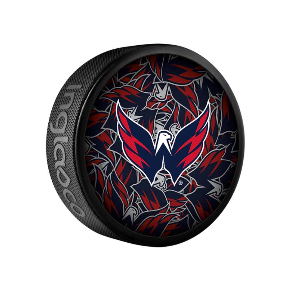 InGlasCo Fanouškovský puk NHL Clone Blister (1ks), Washington Capitals