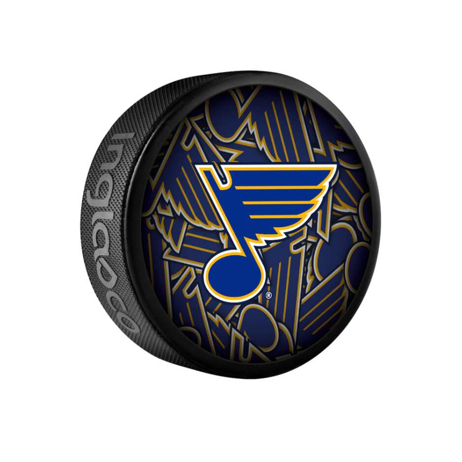 InGlasCo Fanouškovský puk NHL Clone Blister (1ks), St. Louis Blues