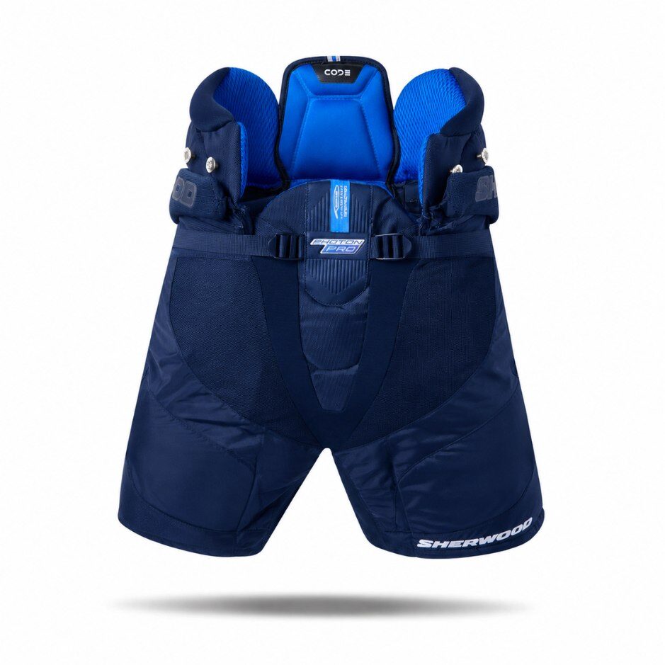 Sherwood Hokejové kalhoty Sherwood Code Photon Pro SR, tmavě modrá, Senior, XL
