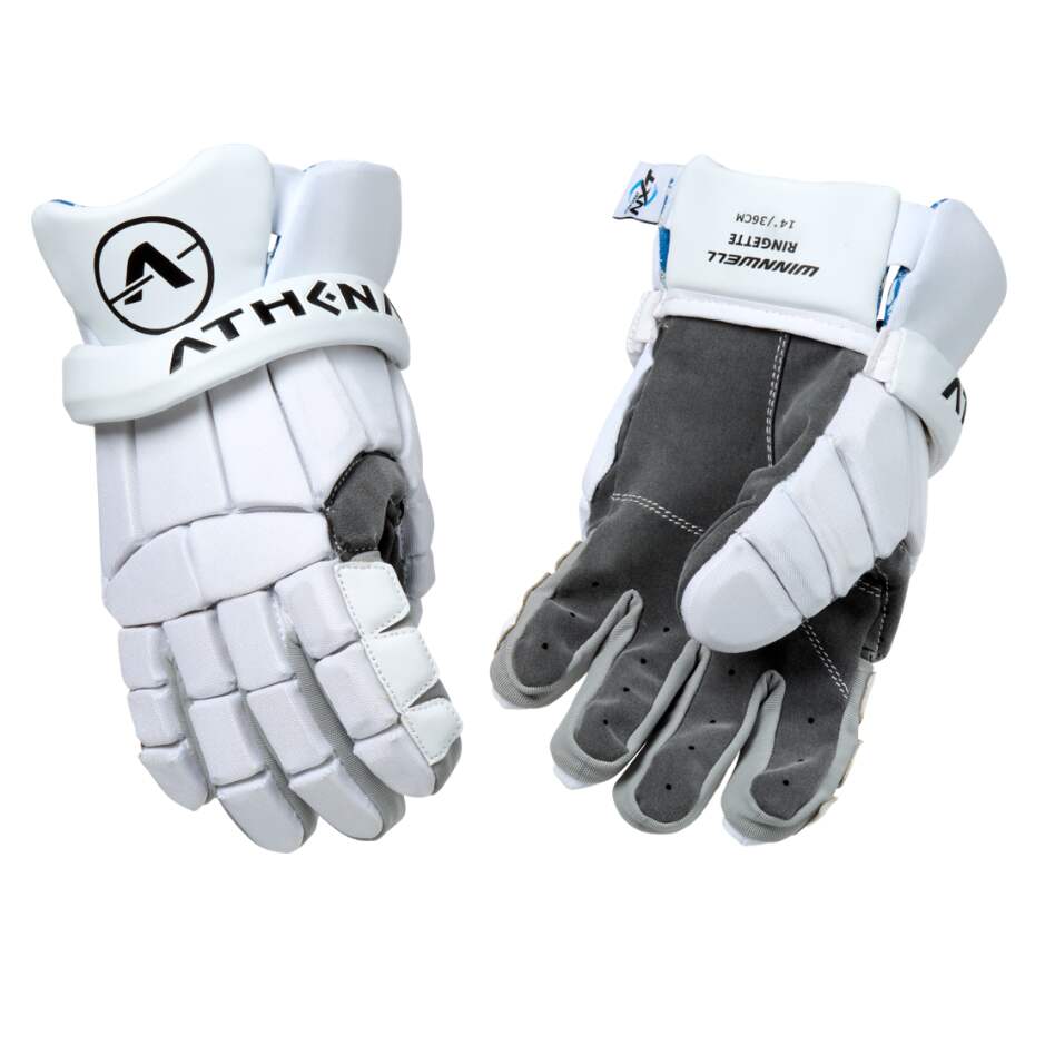 Winnwell Hokejbalové rukavice Winnwell Athena Pro, 11", bílá