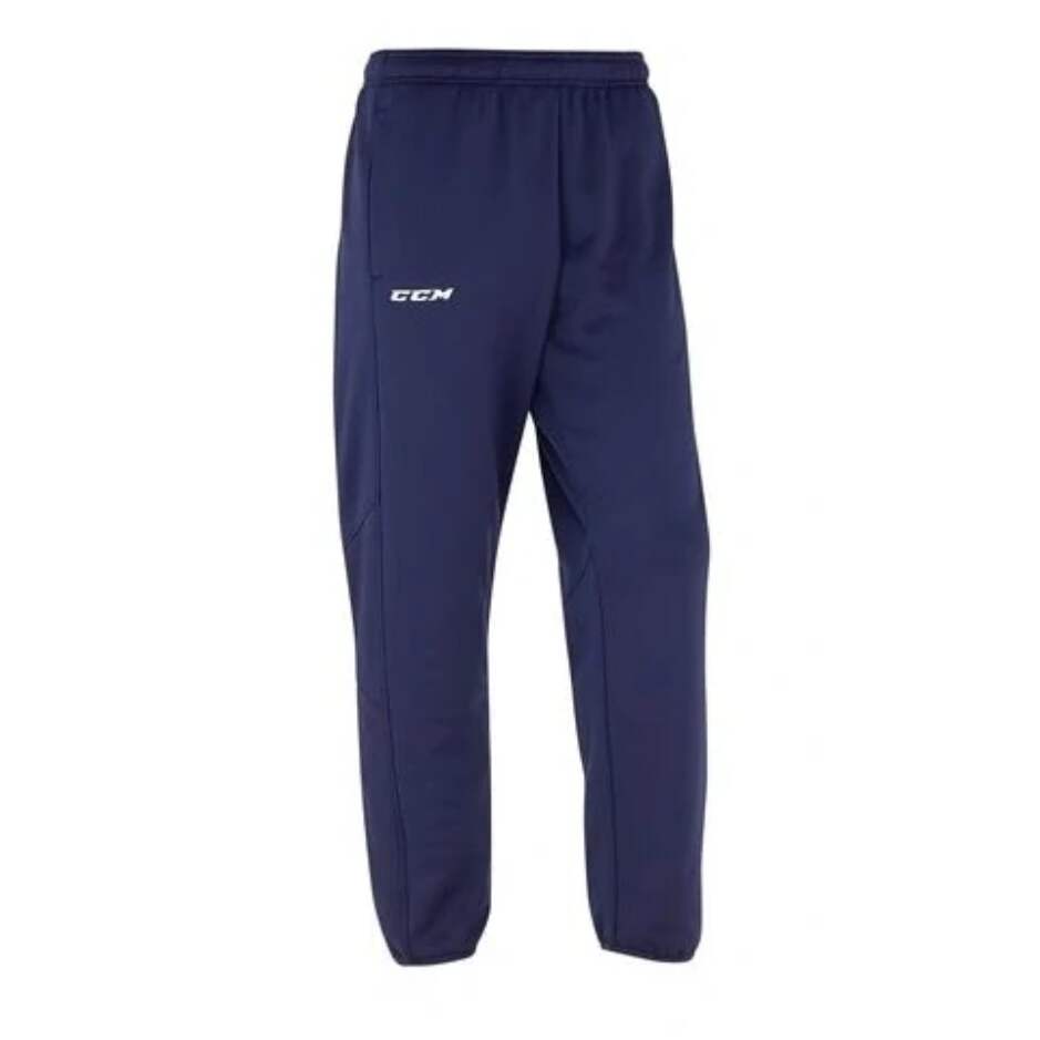 CCM Kalhoty CCM Locker Room Pant JR, Junior, 120, tmavě modrá