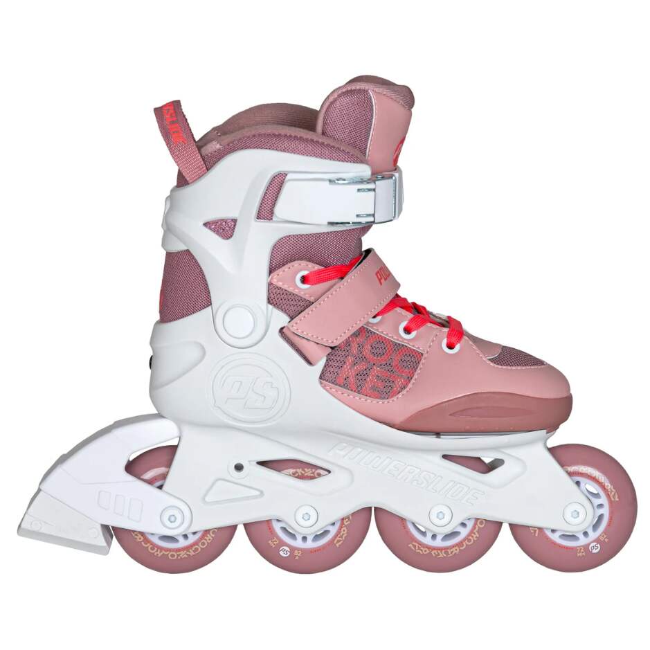 Powerslide Dětské kolečkové brusle Powerslide Rocket Pale Mauve, 37–40, 4x, 72