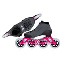 Kids inline skates Powerslide Triple X Evo Hot Pink