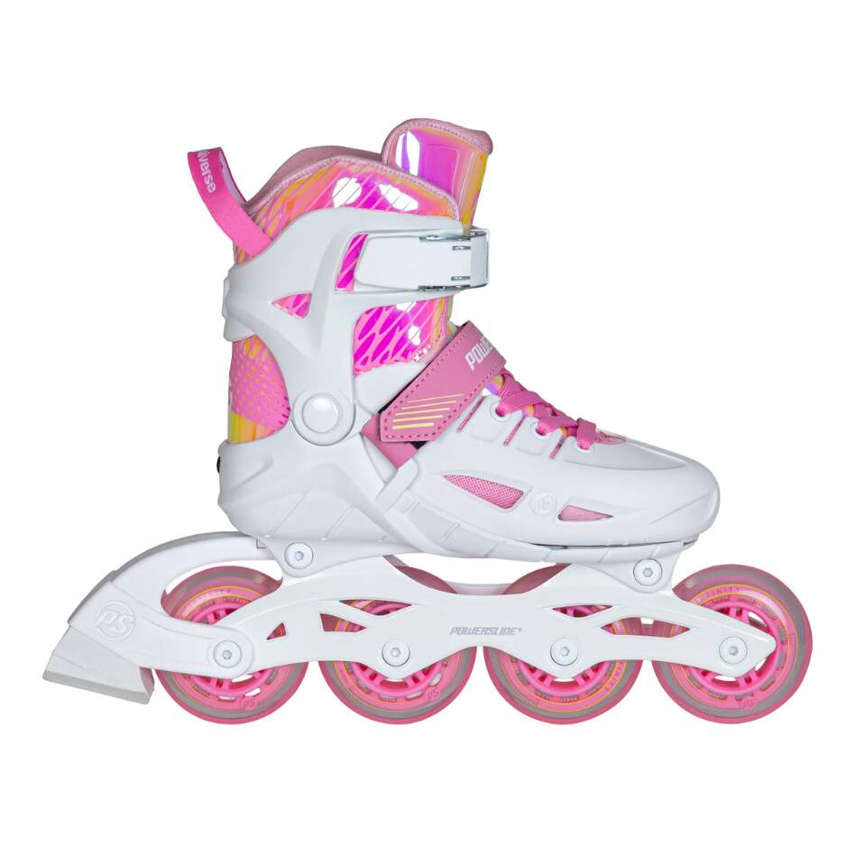 Powerslide Dětské kolečkové brusle Powerslide Universe 4W Pink, 37–40, 4x, 76