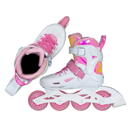 Kids inline skates Powerslide Universe 4W Pink