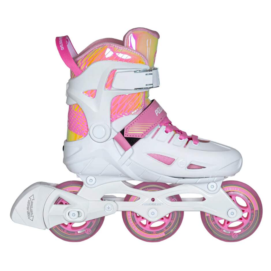 Powerslide Dětské kolečkové brusle Powerslide Universe Pink, 37–40, 3x, 90