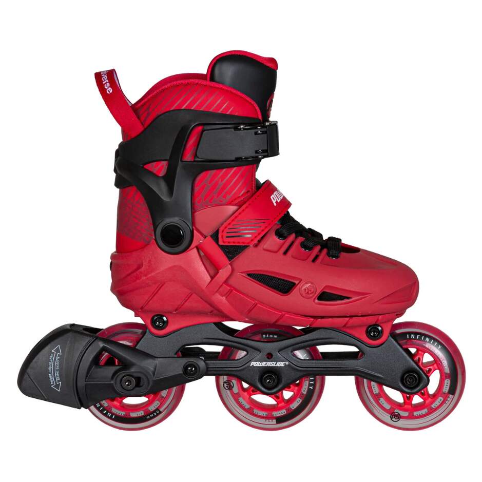 Powerslide Dětské kolečkové brusle Powerslide Universe Red, 37–40, 3x, 90