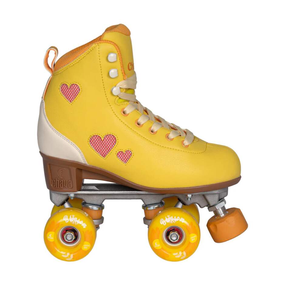 Powerslide Kolečkové brusle Powerslide Chaya Cozy Summer Breeze Yellow, 40, 4x, 59