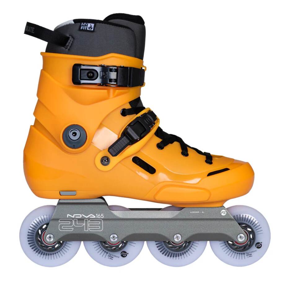 Powerslide Kolečkové brusle Powerslide Storm 80 Mango, 41-42, 4x, 80