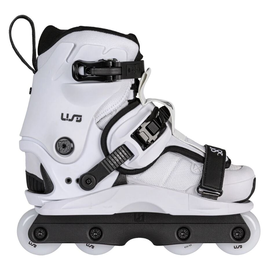 Powerslide Kolečkové brusle Powerslide USD Shadow Team White, 46, 4x, 57