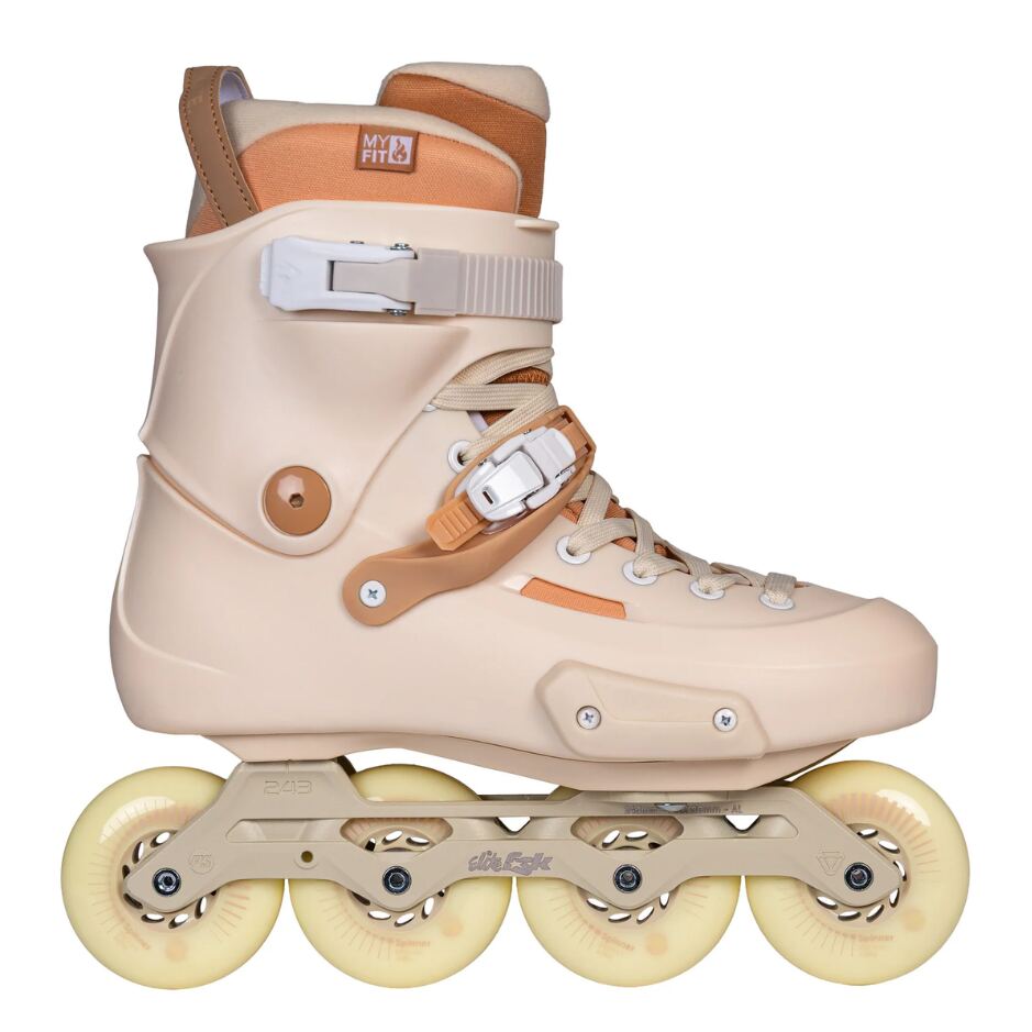 Powerslide Kolečkové brusle Powerslide Zoom Pro 80 Sand, 41-42, 4x, 80