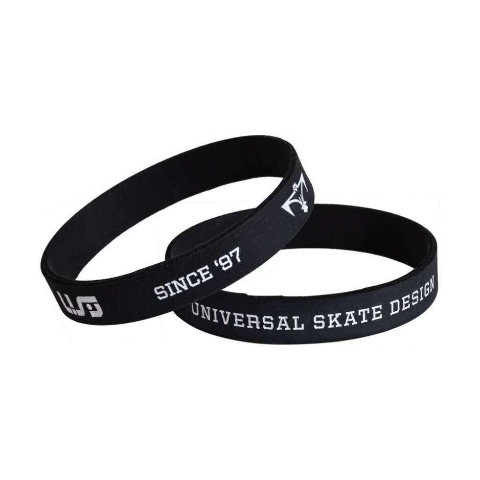 Powerslide Náramek Bracelet "We love to Skate" USD black