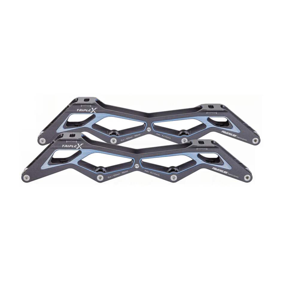 Powerslide Podvozky Powerslide Triple X 13,2", modrá, 335mm, 4x, 110