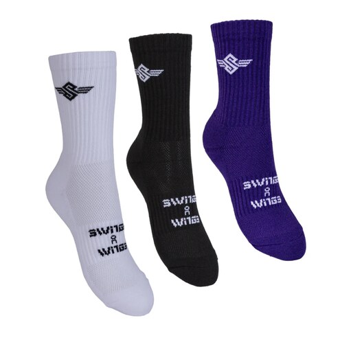 Swings Crew Socks 3-Pack