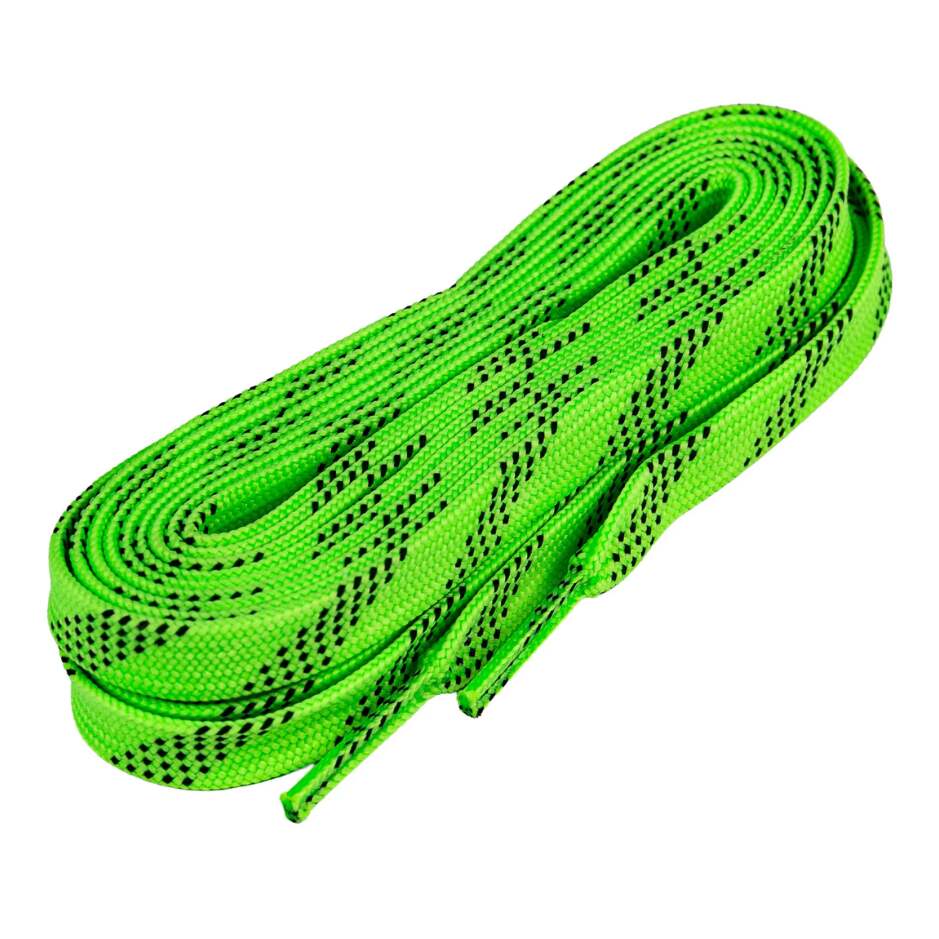 Powerslide Tkaničky Powerslide Waxed Laces Pro, svítivě zelená, 160cm