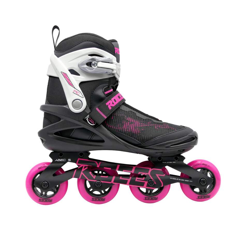 Roces Kolečkové brusle Roces PIC X Woman Black/Pink, 8.0, 42, 4x, 80