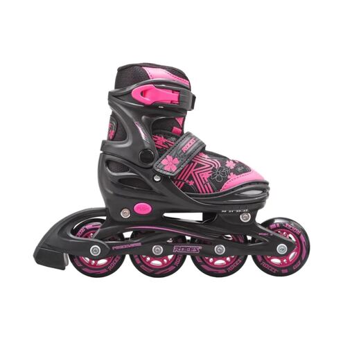 Dětské kolečkové brusle Roces Jokey 3.0 Girl Black-Pink