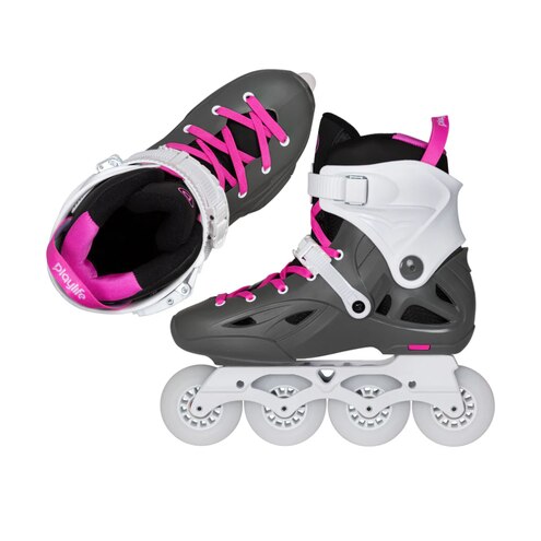 Kolečkové brusle Playlife Imperial Fuchsia 80