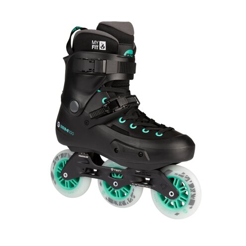 Inline korčule Powerslide Zoom Pro 100 Black Mint
