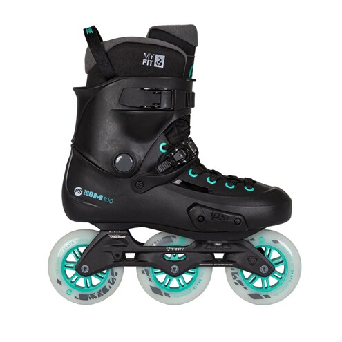 Inline skates Powerslide Zoom Pro 100 Black Mint