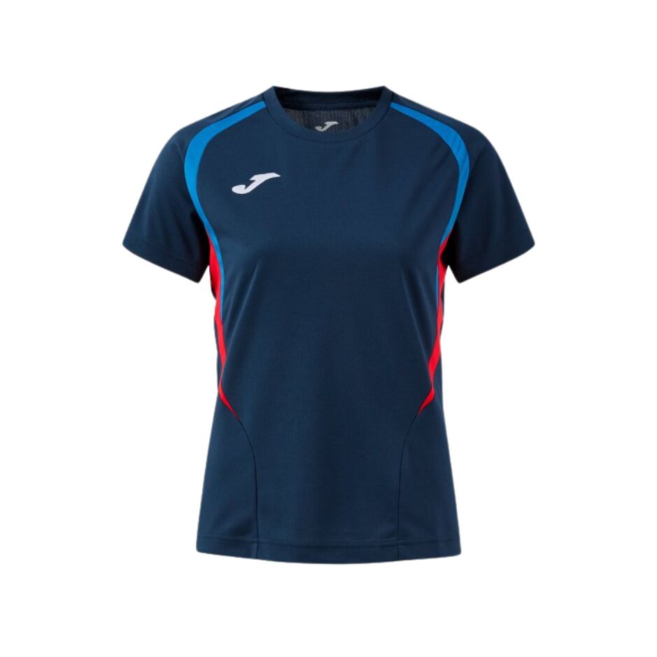 Joma Triko Joma Championship 20 Short Sleeve, L, tmavě modrá-modrá