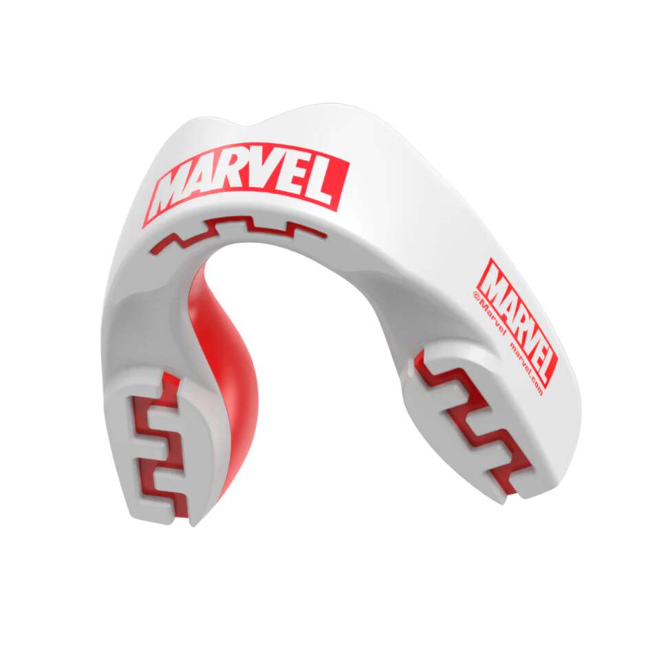 Safe Jawz Chránič zubů Safe Jawz Marvel Logo, Junior, Bez příchuti