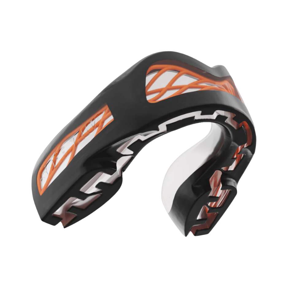 Safe Jawz Chránič zubů Safe Jawz Nitro Series Black and Red, Senior, Bez příchuti