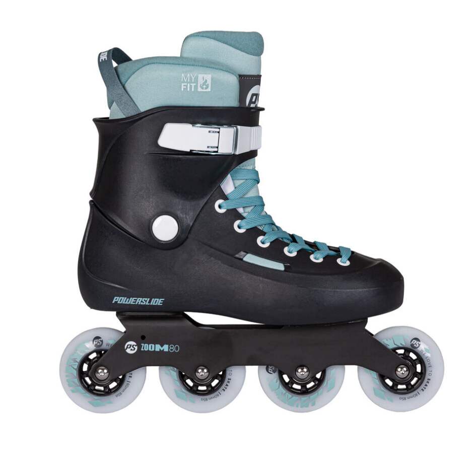 Powerslide Kolečkové brusle Powerslide Zoom Cold Turquoise, 41-42, 4x, 80