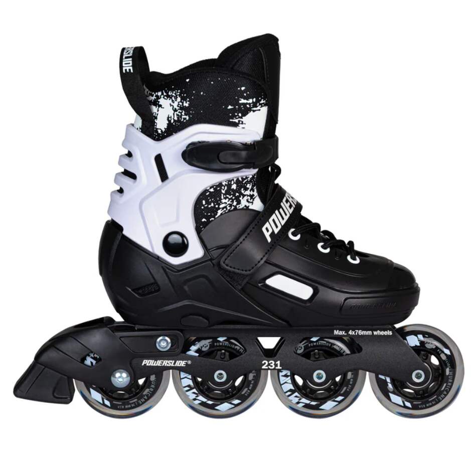 Powerslide Dětské kolečkové brusle Powerslide Khaan Magic Black, 39–42, 4x, 76