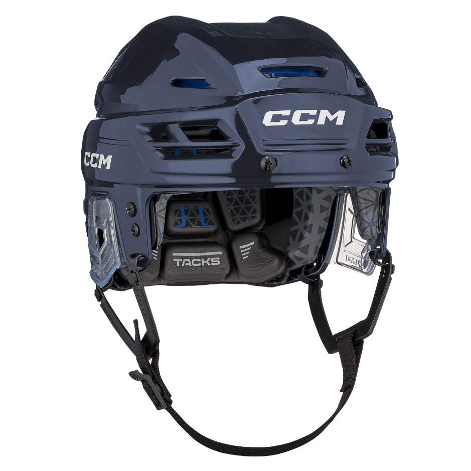 CCM Hokejová helma CCM Tacks 310 S26 SR, Senior, 52-57 cm, tmavě modrá, S