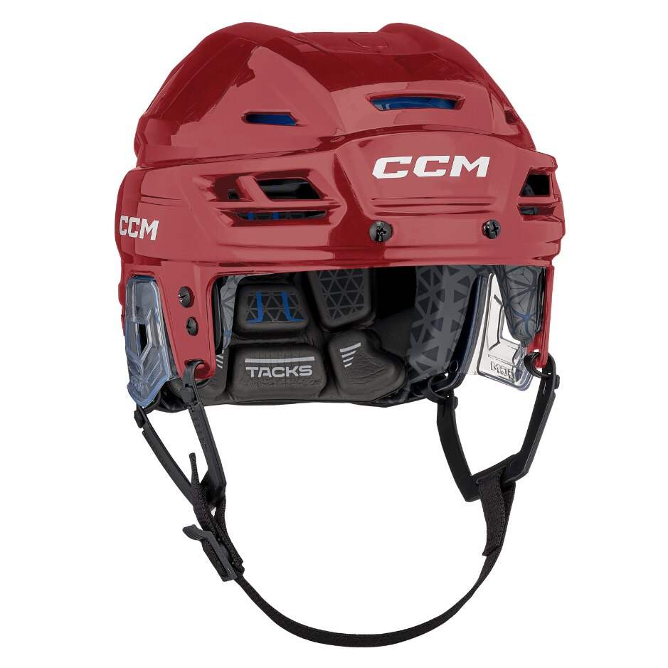 CCM Hokejová helma CCM Tacks 310 S26 SR, Senior, 52-57 cm, červená, S