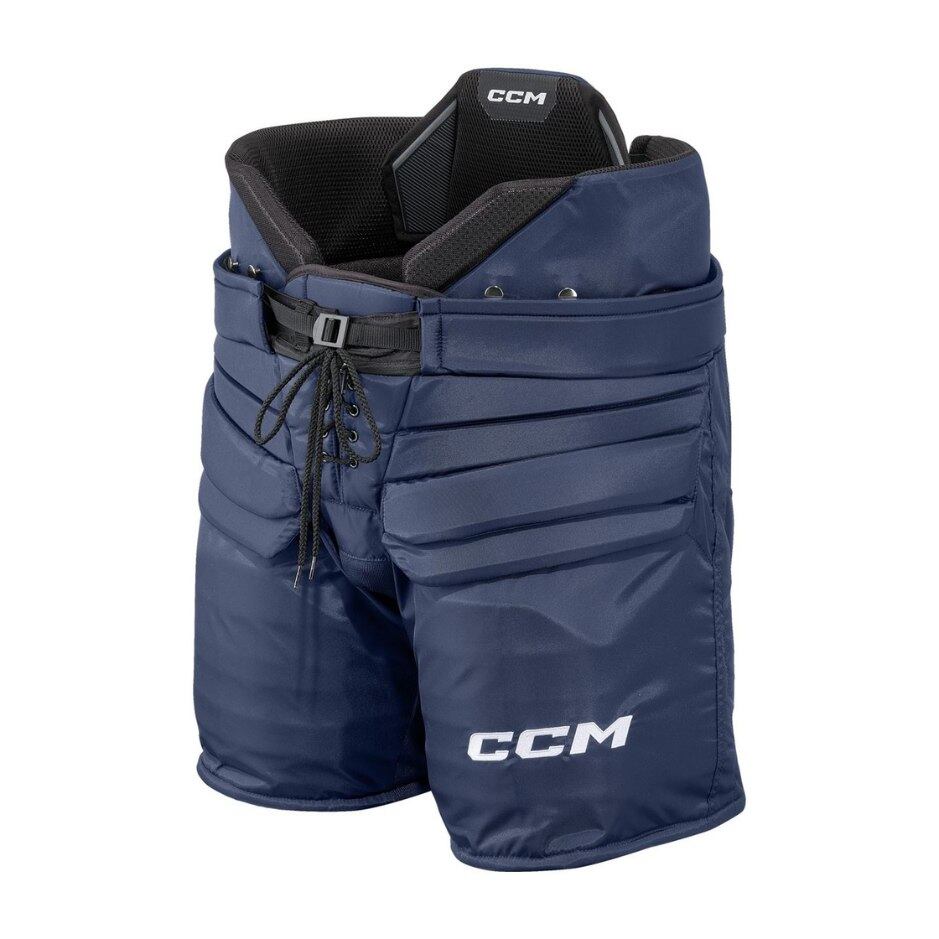 CCM Brankářské kalhoty CCM Pro Spec SR, Senior, 32"-36", tmavě modrá, FIT 1