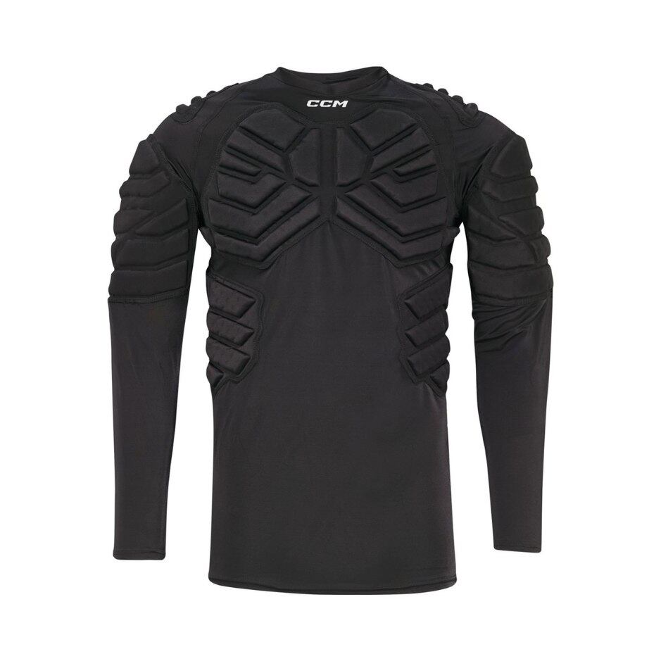 CCM Brankářské triko CCM Tacks Pro Padded Goalie SR, Senior, XL, černá