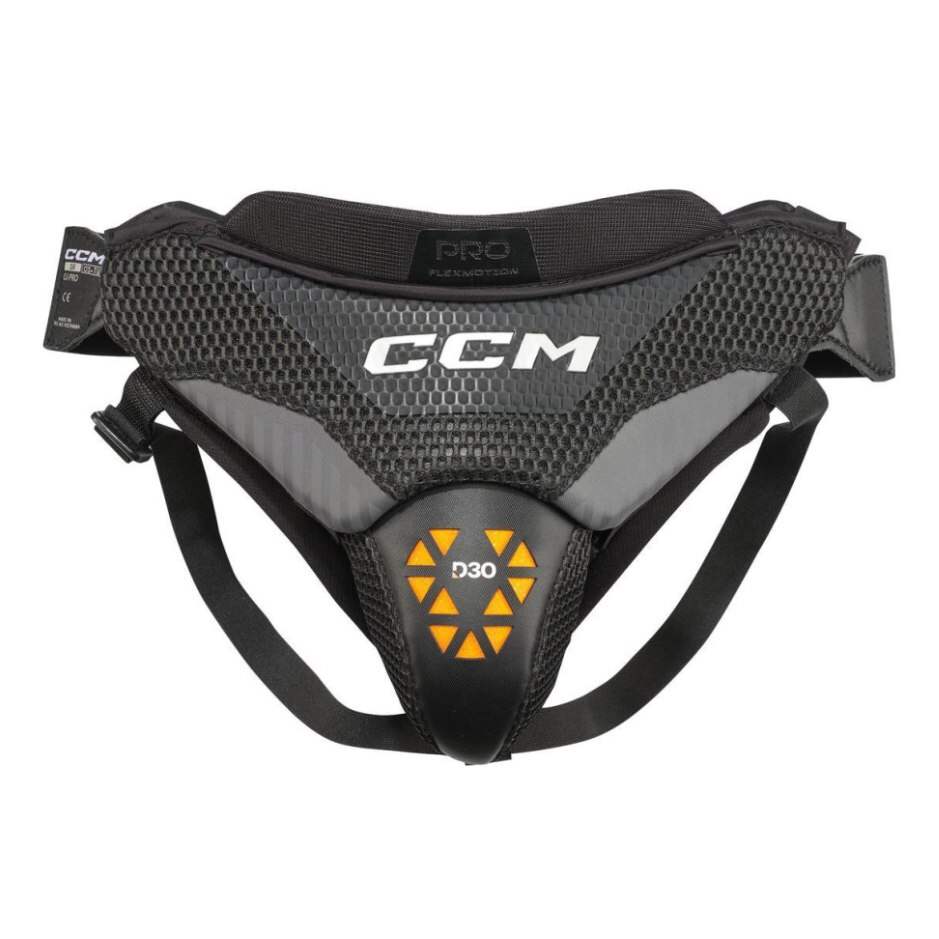 CCM Brankářský suspenzor CCM Pro SR, Senior, 30"-38", černá