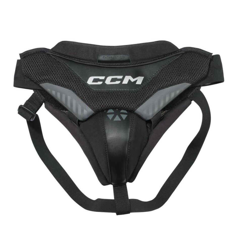 CCM Brankářský suspenzor CCM SR, Senior, 30"-38", černá