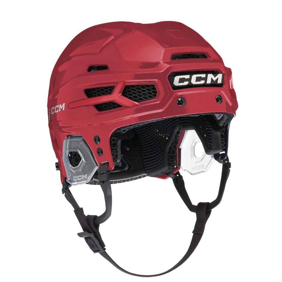 CCM Hokejová helma CCM Tacks X Pro SR, Senior, 51-56 cm, červená, S