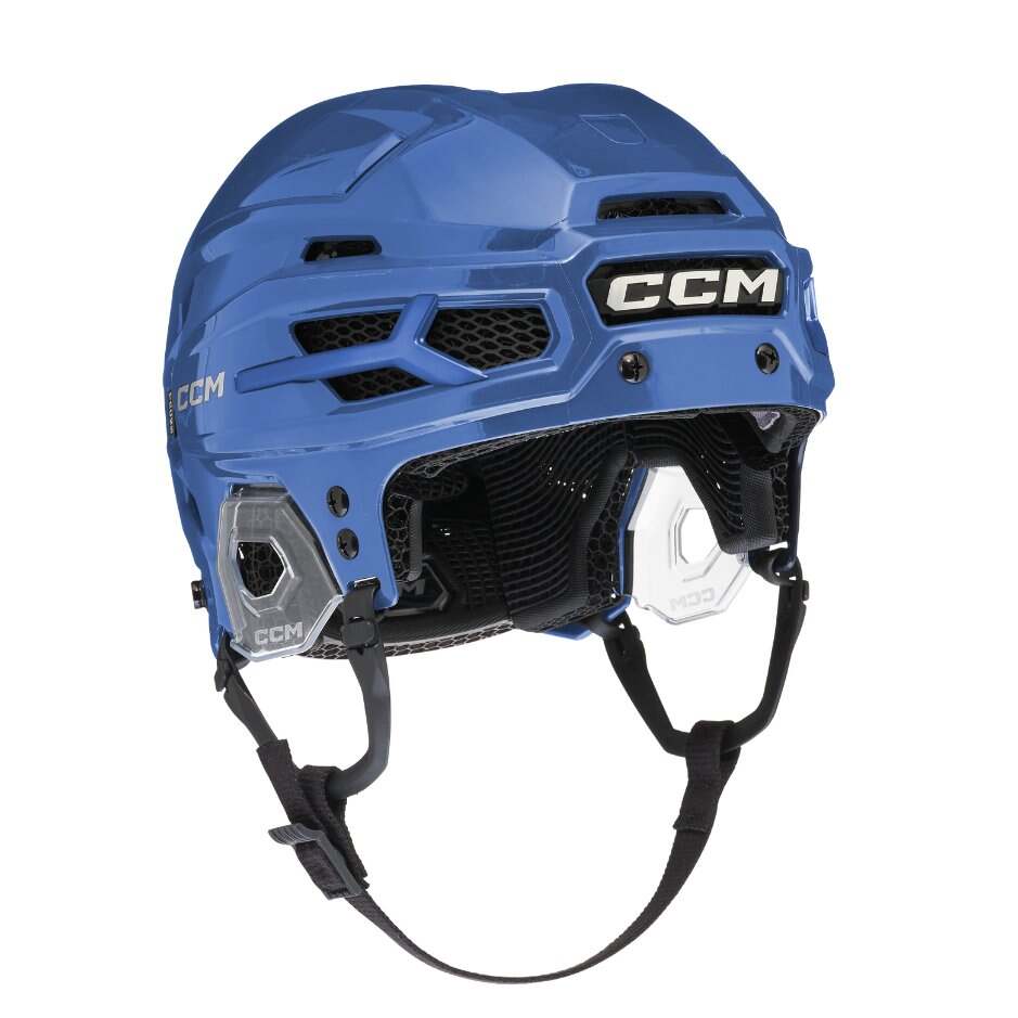 CCM Hokejová helma CCM Tacks X Pro SR, Senior, 54-60 cm, modrá, M