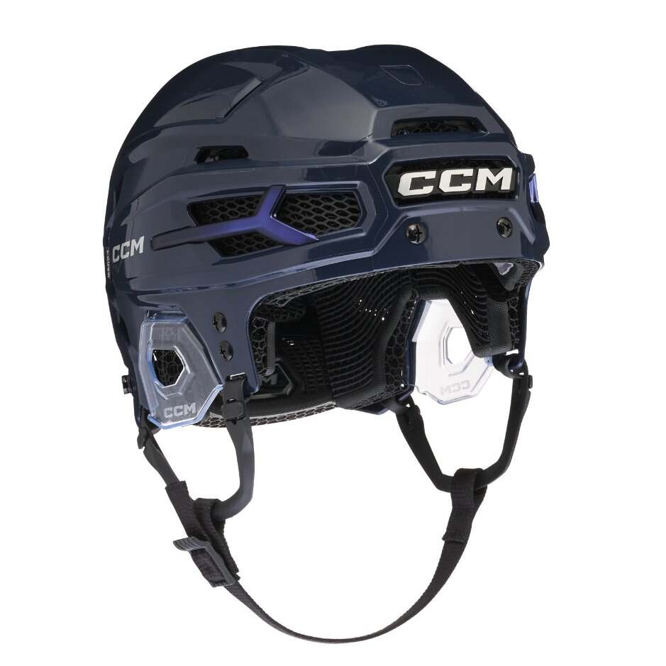 CCM Hokejová helma CCM Tacks X Pro SR, Senior, 51-56 cm, tmavě modrá, S