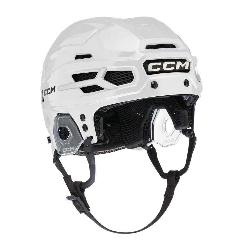 CCM Hokejová helma CCM Tacks X Pro SR, Senior, 51-56 cm, bílá, S