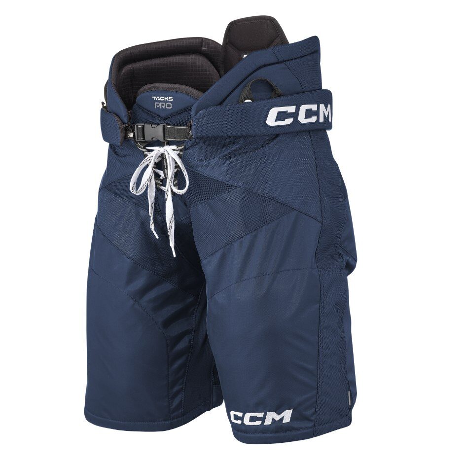 CCM Hokejové kalhoty CCM Tacks Pro SR, Senior, S, tmavě modrá